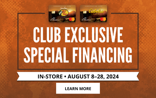 club exclusive special financing